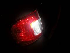 2011 Edge 5k LED Backup Lights (Closeup)