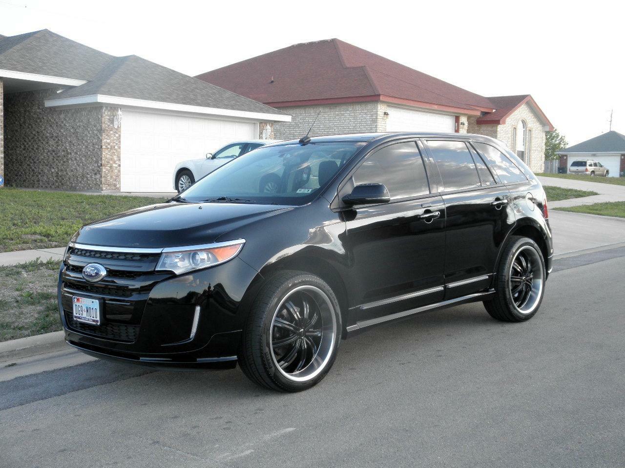 2012 FORD EDGE Sport On BLK 22's