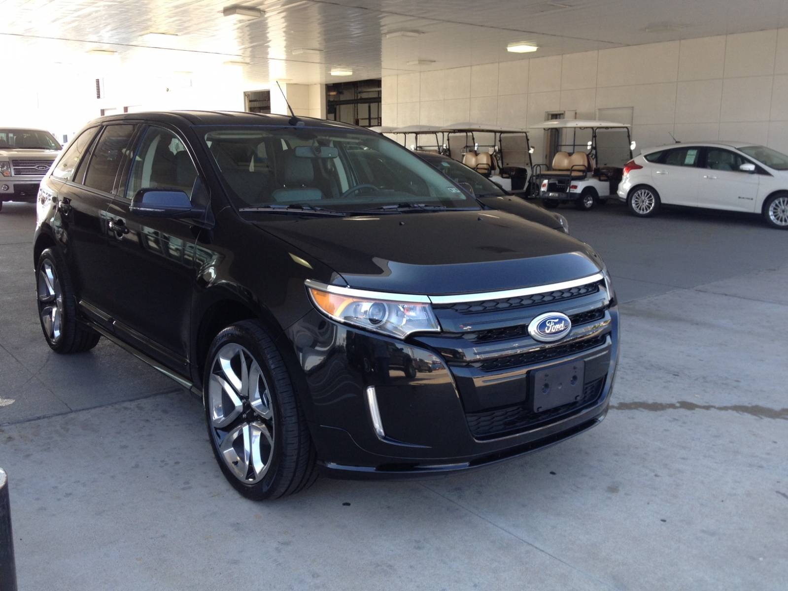 Taking delivery of my Edge