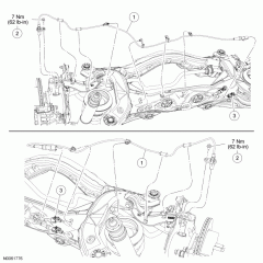 2007 Edge Rear Wheel Speed Sensor