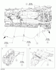 07 Edge Parking Brake Cable Rear LH