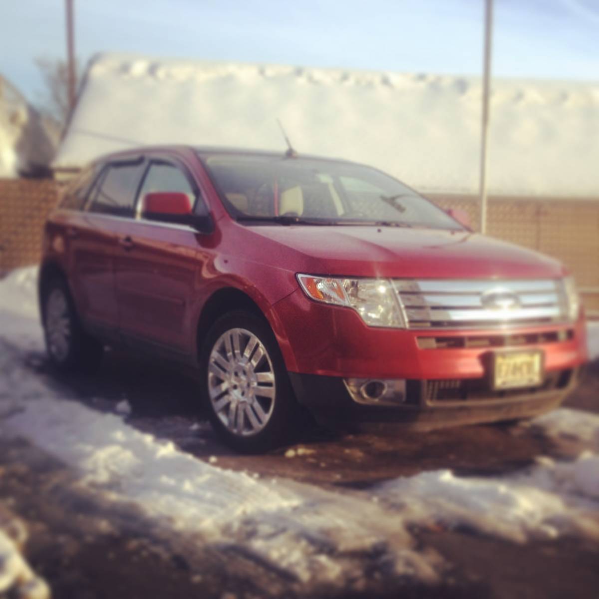 2008 FORD EDGE LIMITED SNOW TIME!