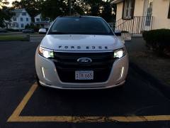 More information about "New "FORD EDGE" hood badge.... Looking good."