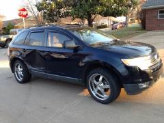 2008 Ford Edge after accident