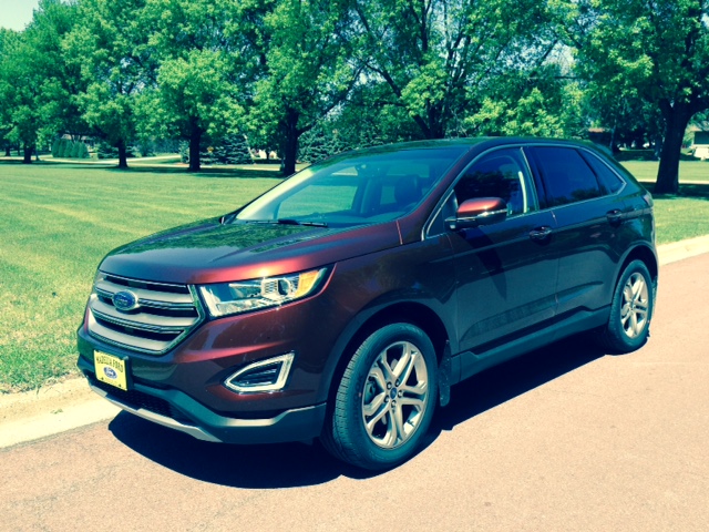 2015 Ford Edge Titanium AWD Bronze Fire