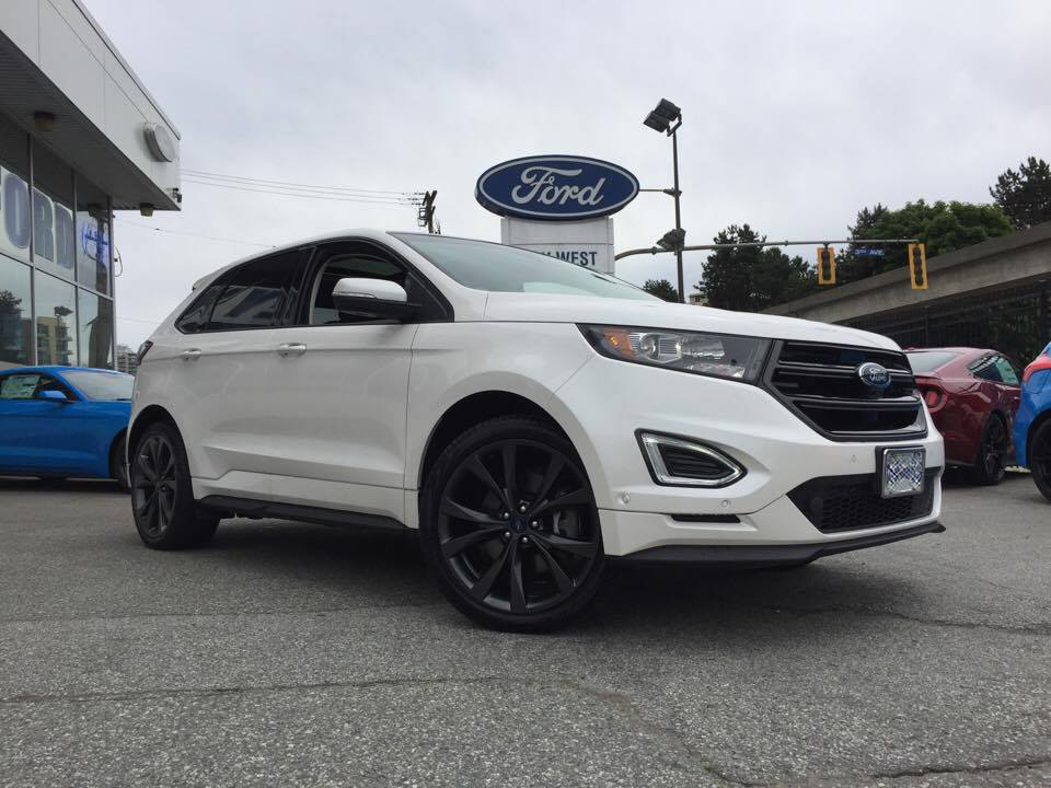 My new 2015 Ford Edge Sport