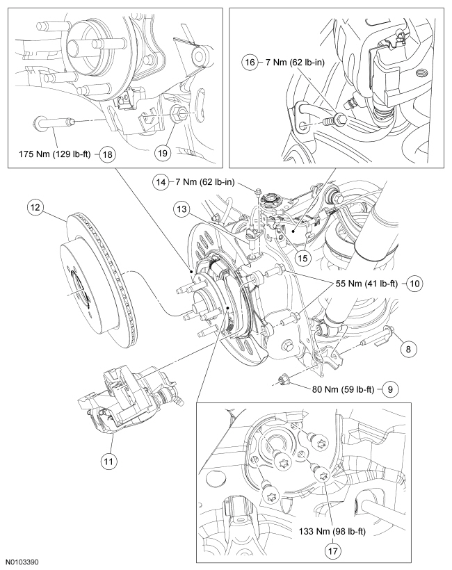 Wheel Bearing Torque Chart