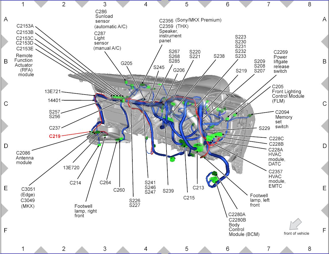 2018 Ford Edge Stereo Wiring Diagram - Wiring Diagram