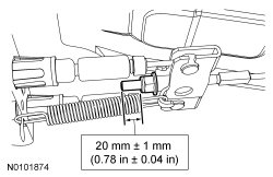 2010 Ford Edge Parking Brake Cable Adjustment 2