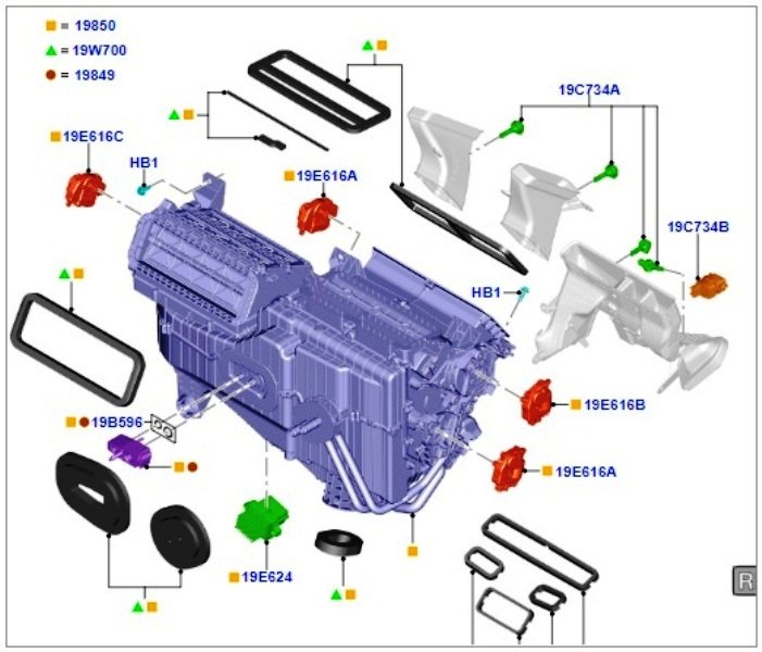 398450861_HeaterCoreandEvaporatorCoreHousing(19B555)andassociatedpartsontheFordParts.jpg.579bbc4f3a6338f3ebbb1067914f392a.jpg